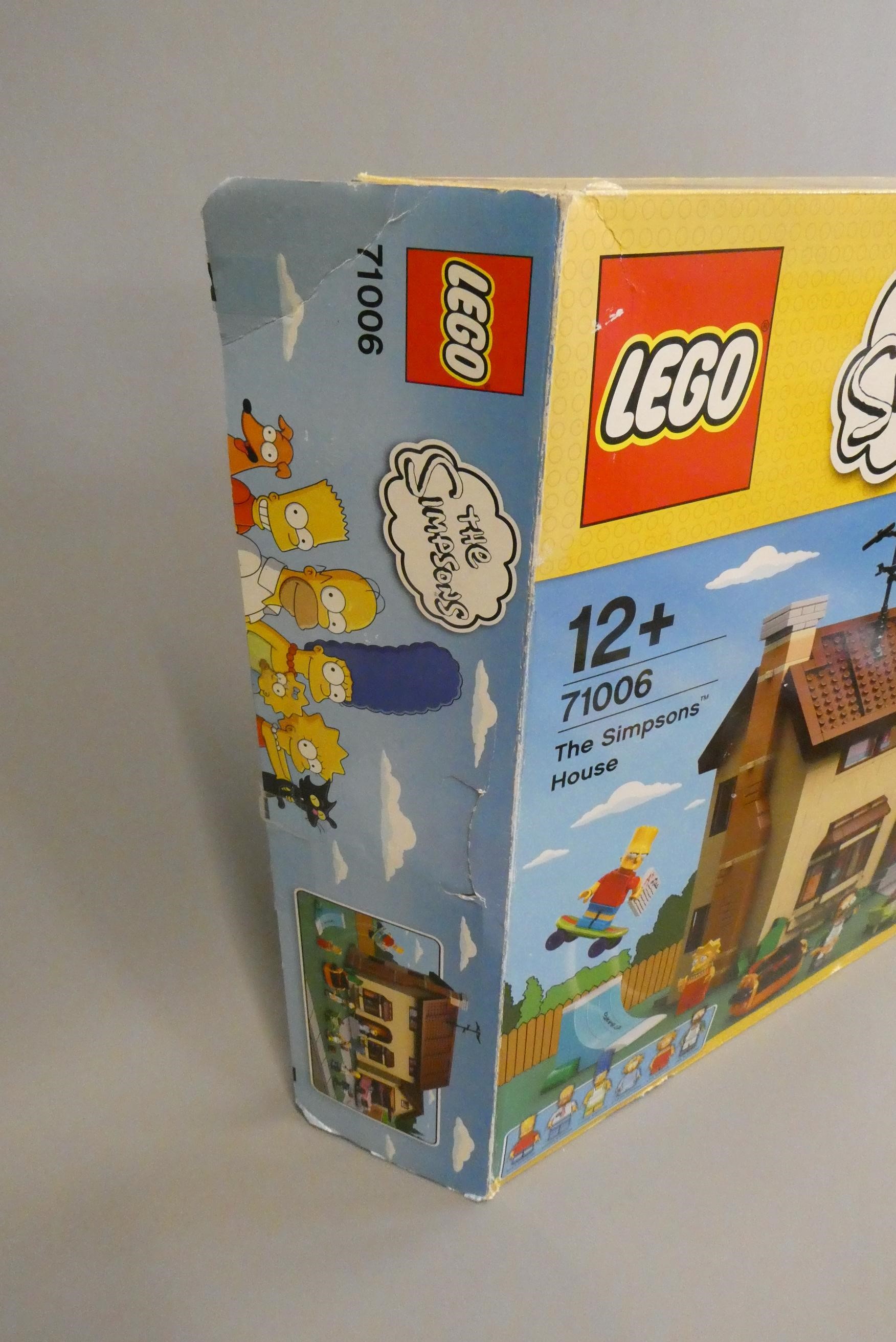 Boxed Lego The Simpsons House 71006 with instructions, the majority of pieces in original packaging, Image