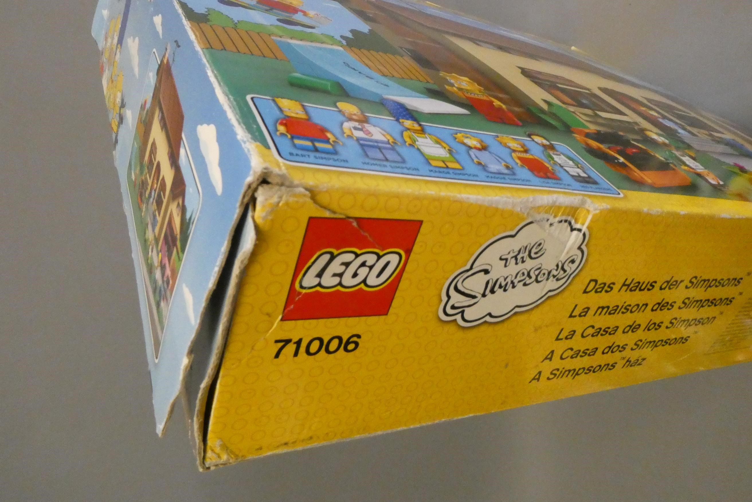 Boxed Lego The Simpsons House 71006 with instructions, the majority of pieces in original packaging, Image
