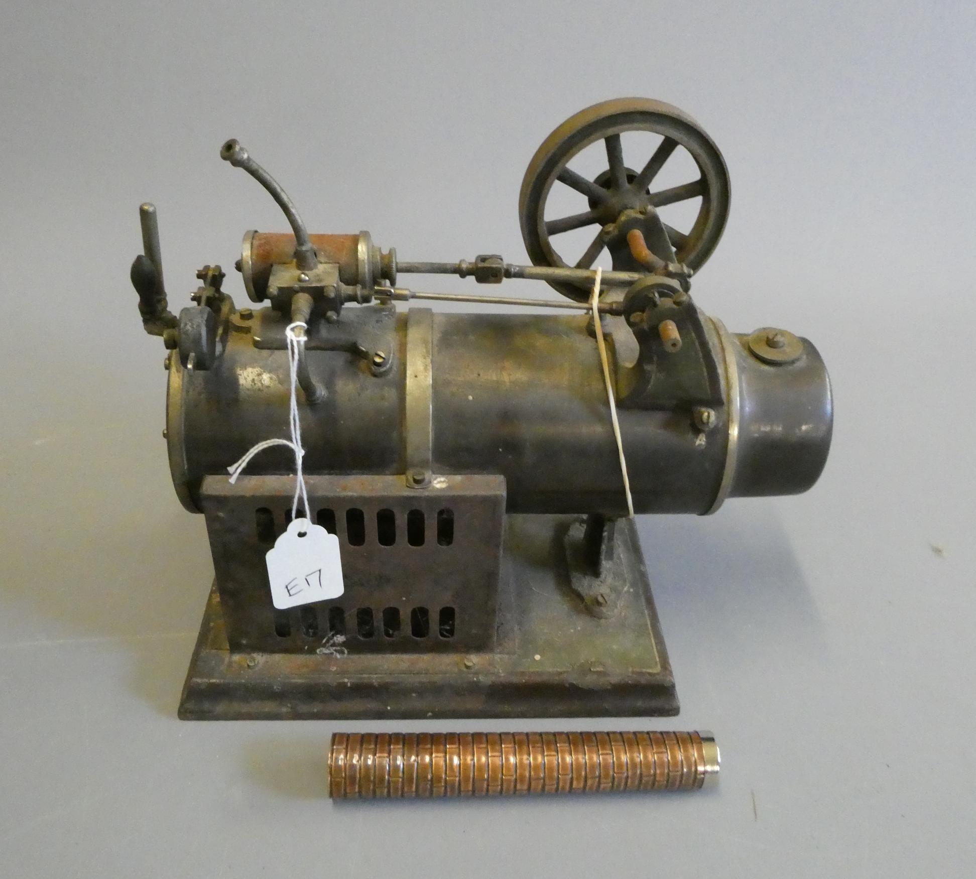 Bing over type stationary steam engine Image