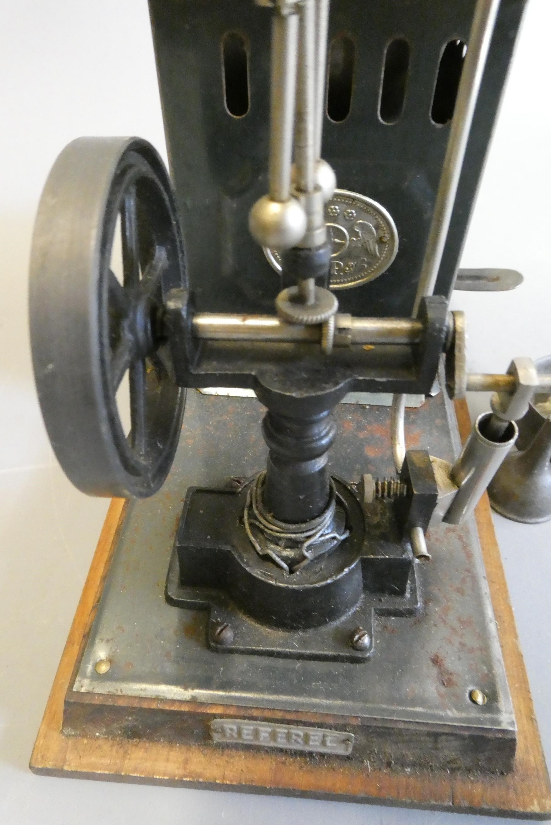 Ernst Plank for Gamages stationary steam engine Image