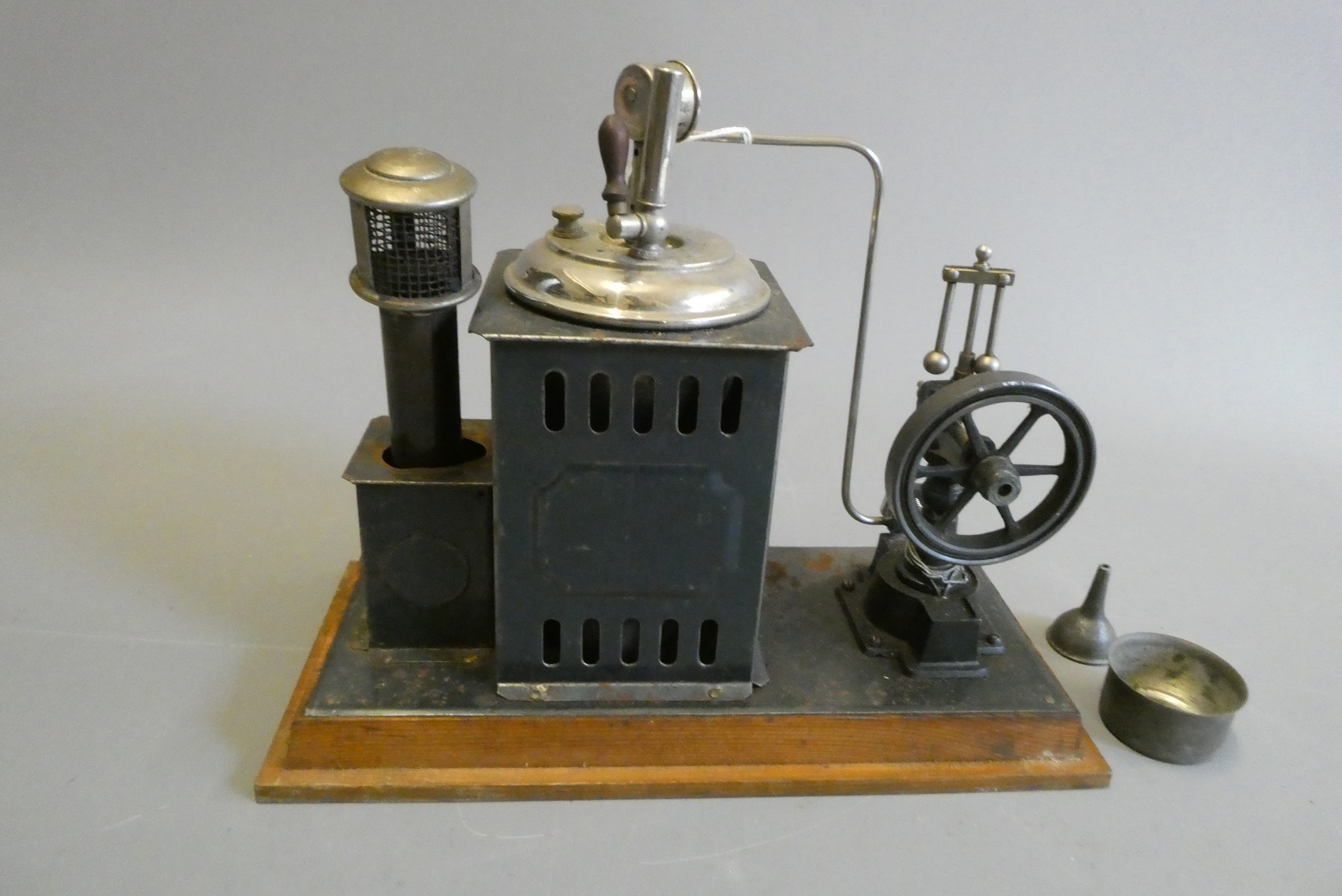 Ernst Plank for Gamages stationary steam engine Image