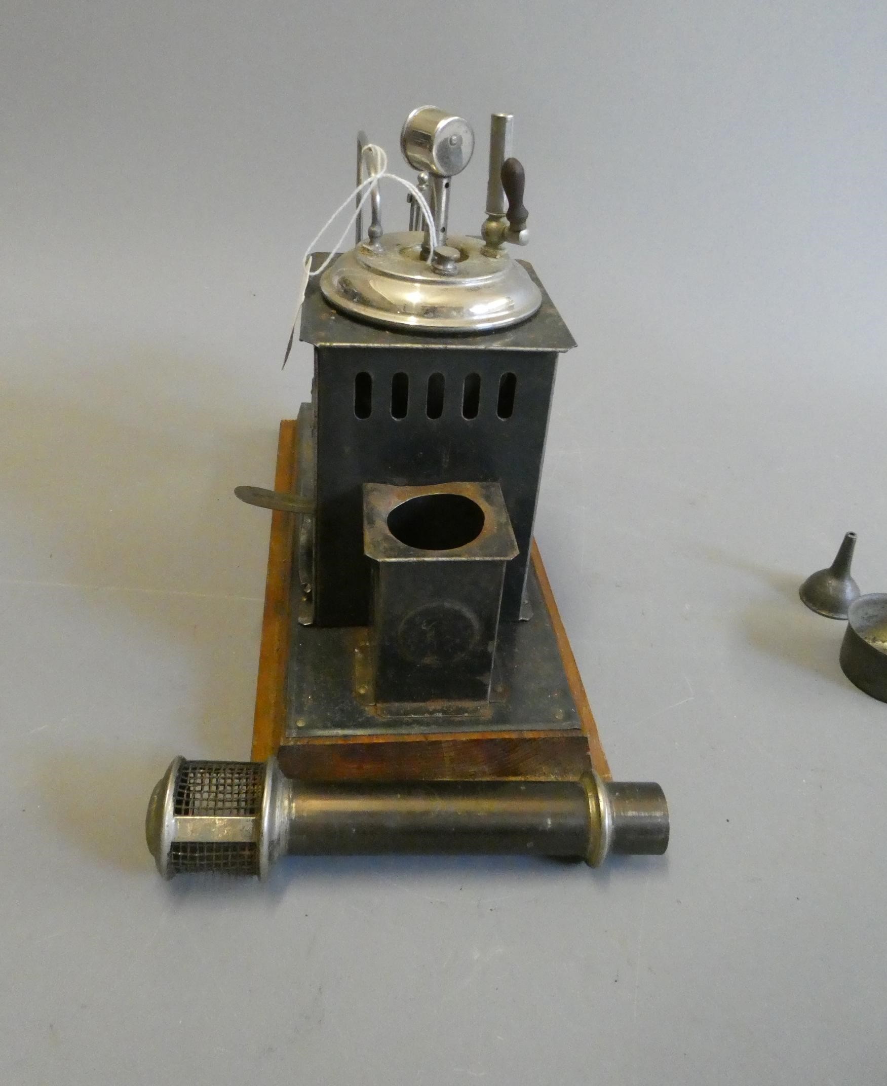 Ernst Plank for Gamages stationary steam engine Image