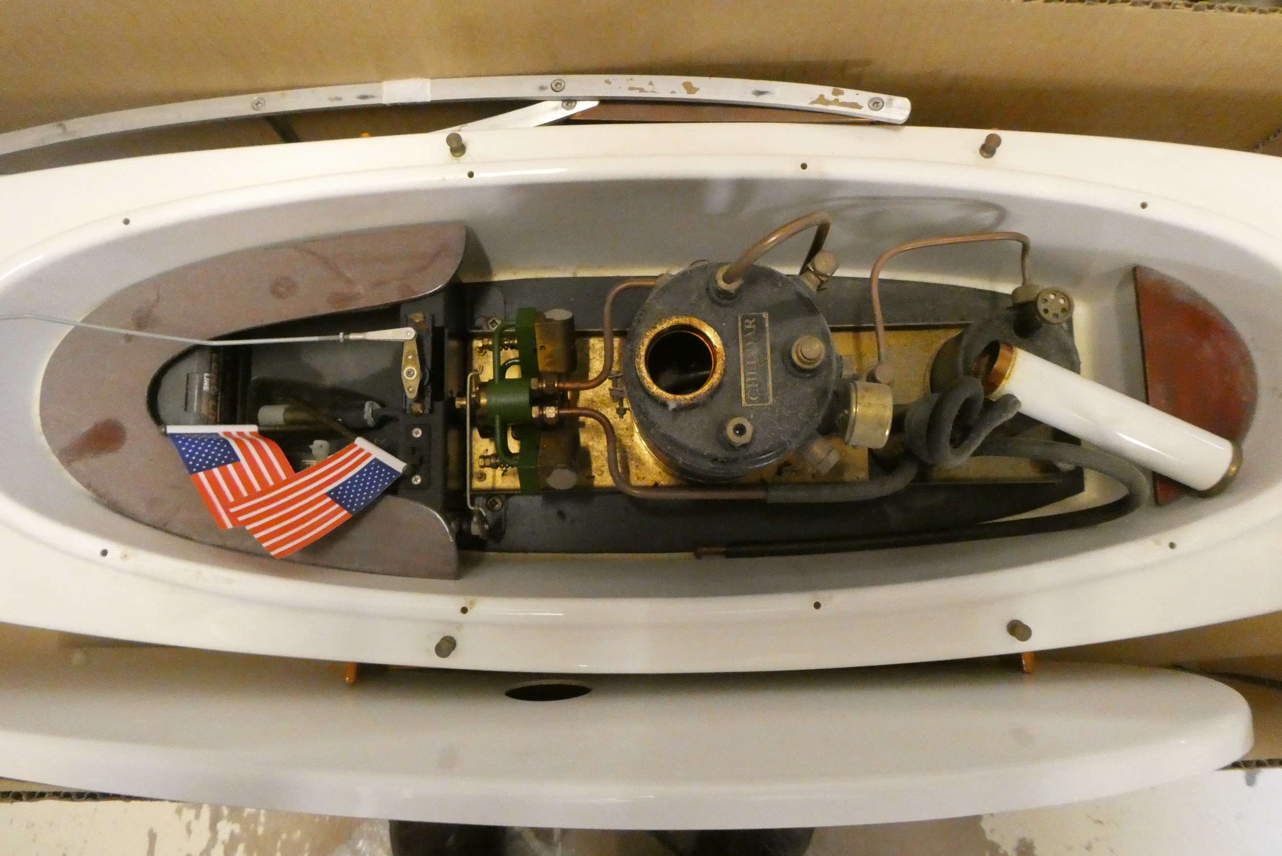 Cheddar Models radio-controlled stem boat 'Claire' Image