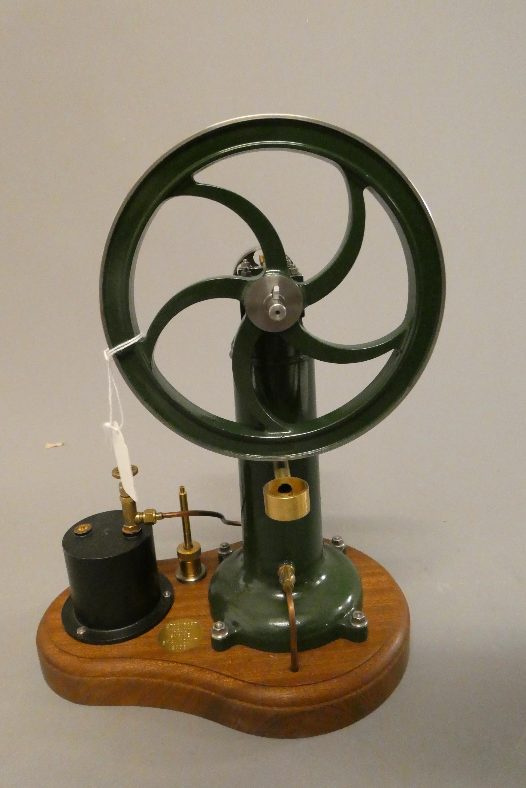 Polly Model Engineering model of a Stockport type vacuum engine designed by Anthony Mount Image