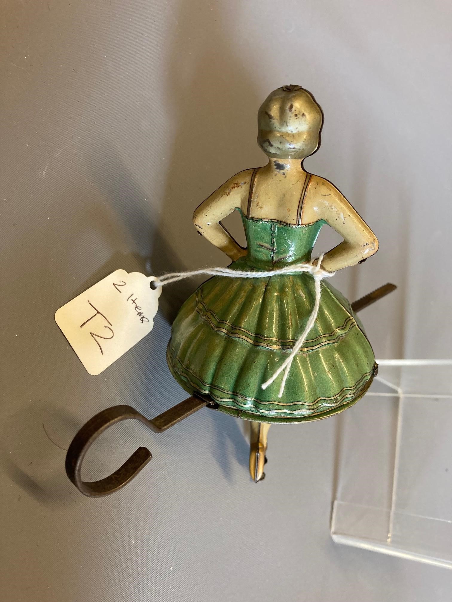 Marx ballerina gyro tinplate toy, gyro in good working order, fair to good (Est. plus 24% buyer's Image