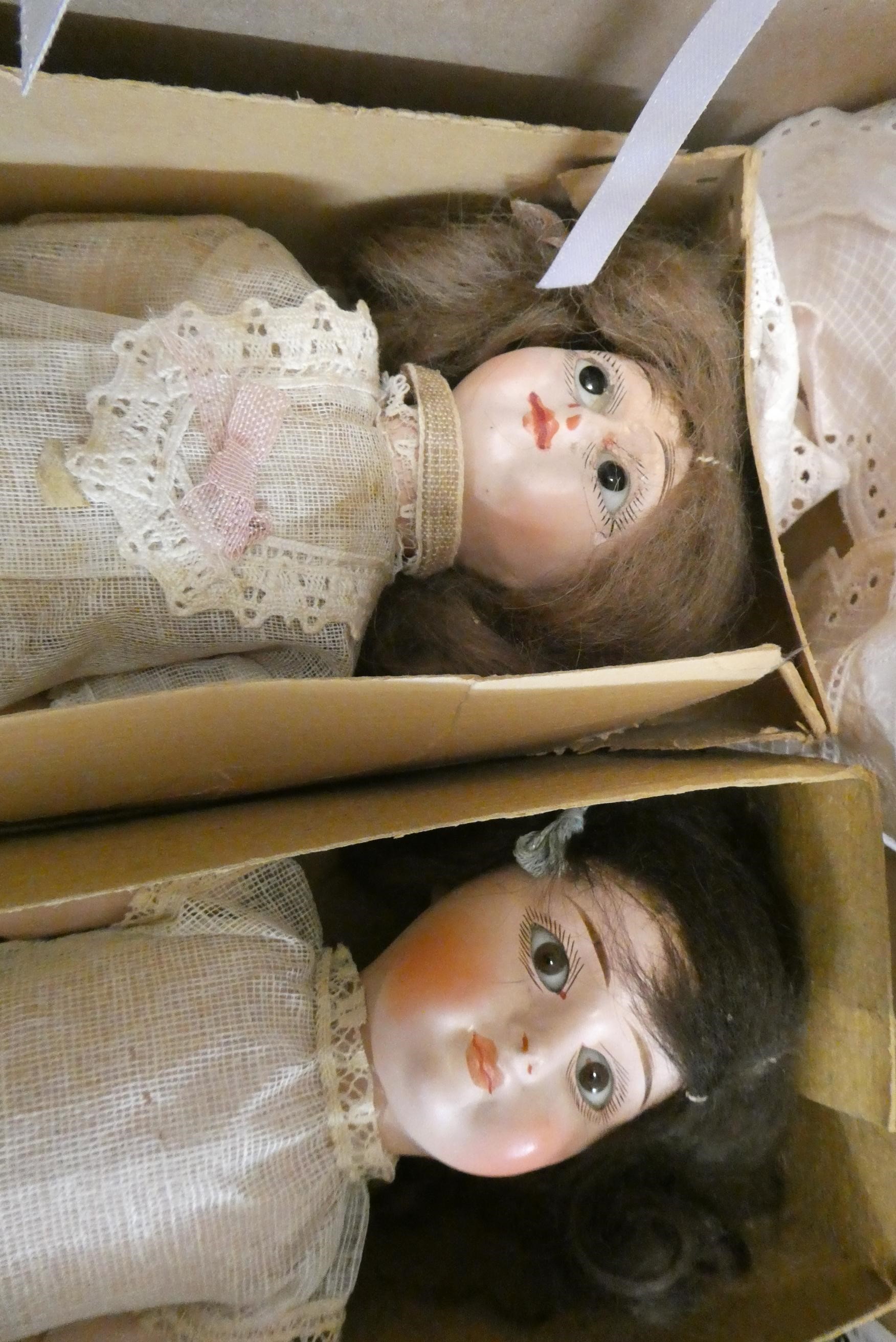 Seven collectors and vintage dolls Image