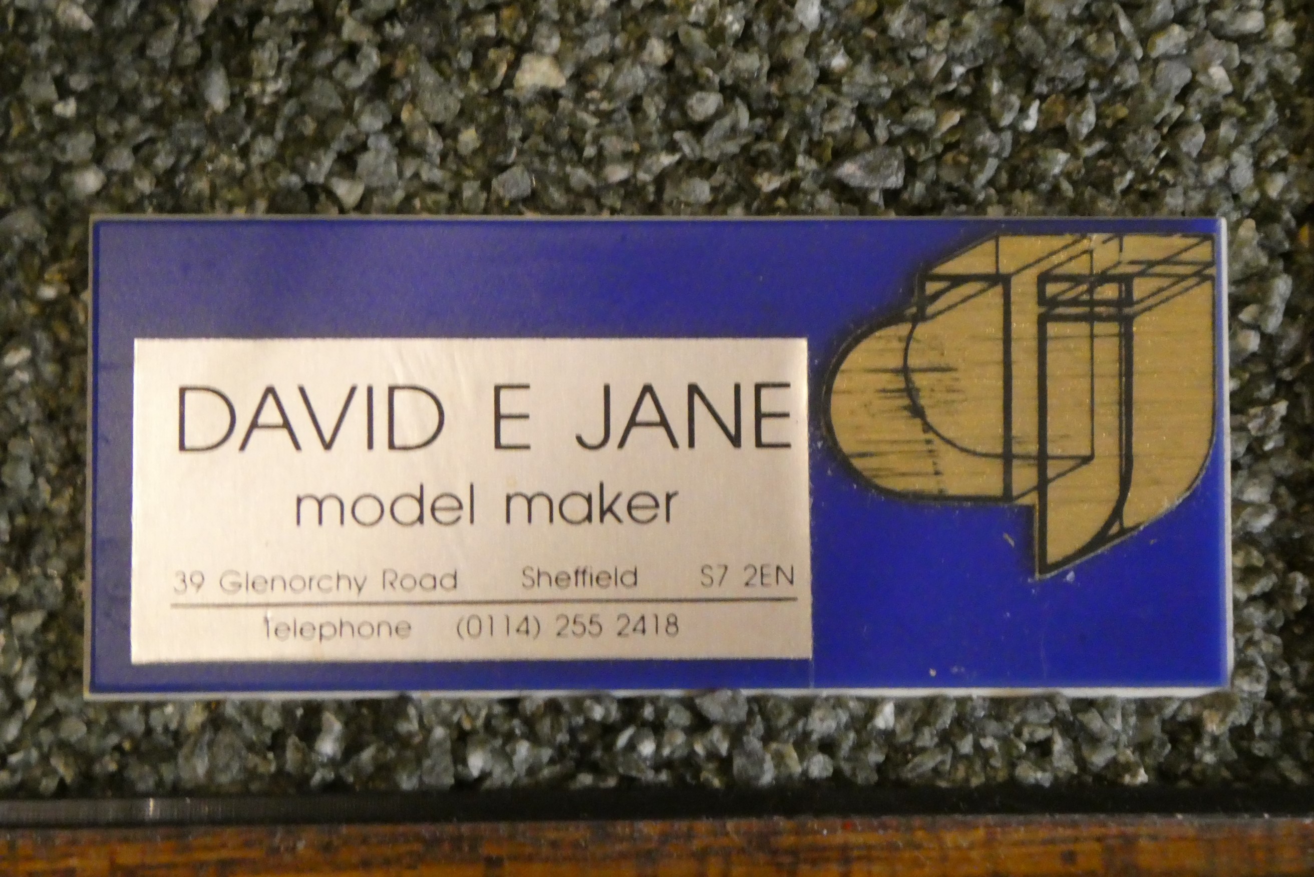 Manufacturer's display model of a TATRA T7B5 Tram Image