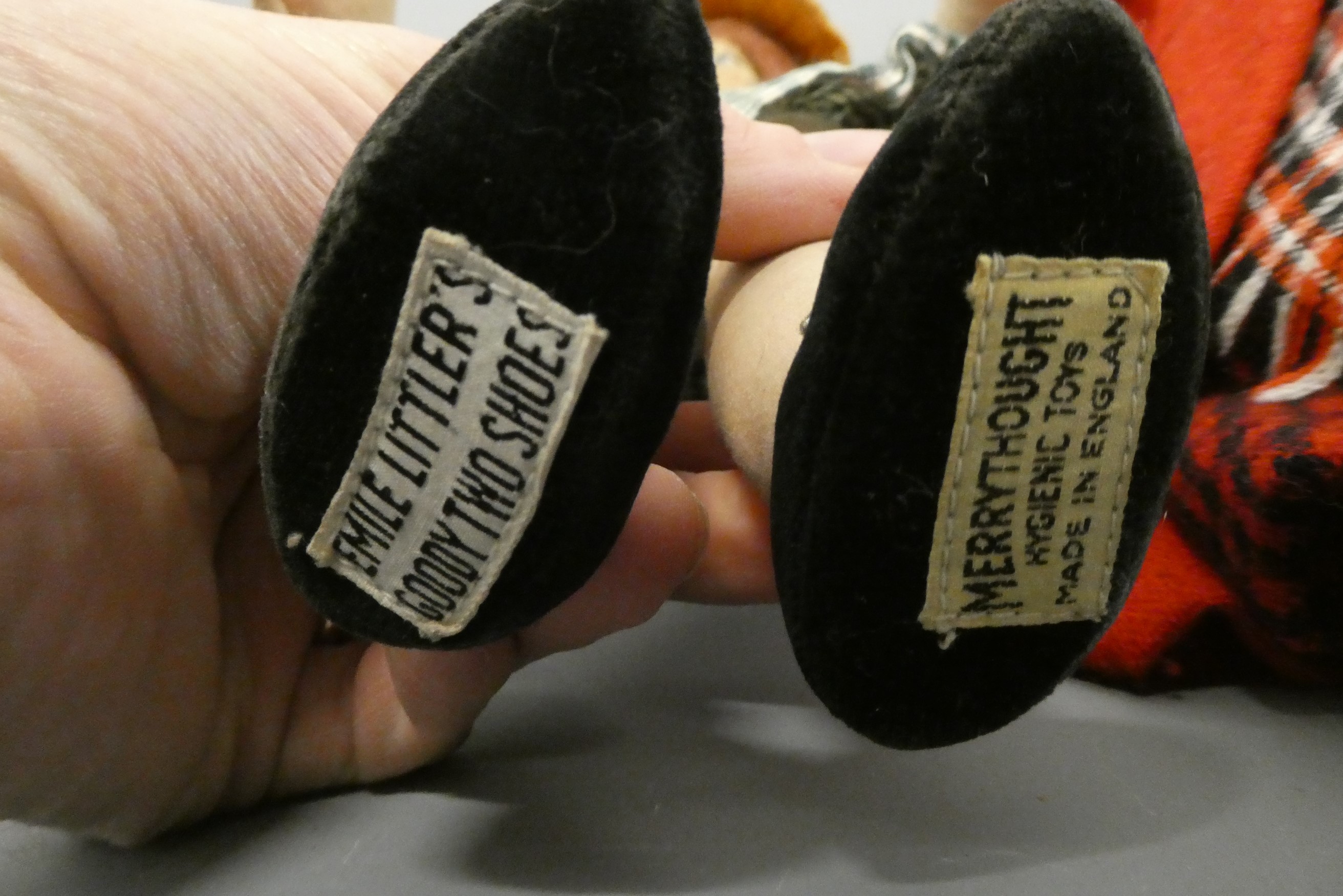 Three felt dolls Image