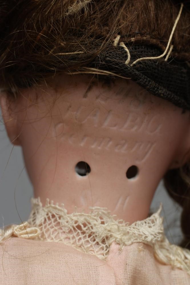 A Simon & Halbig bisque socket head doll Image