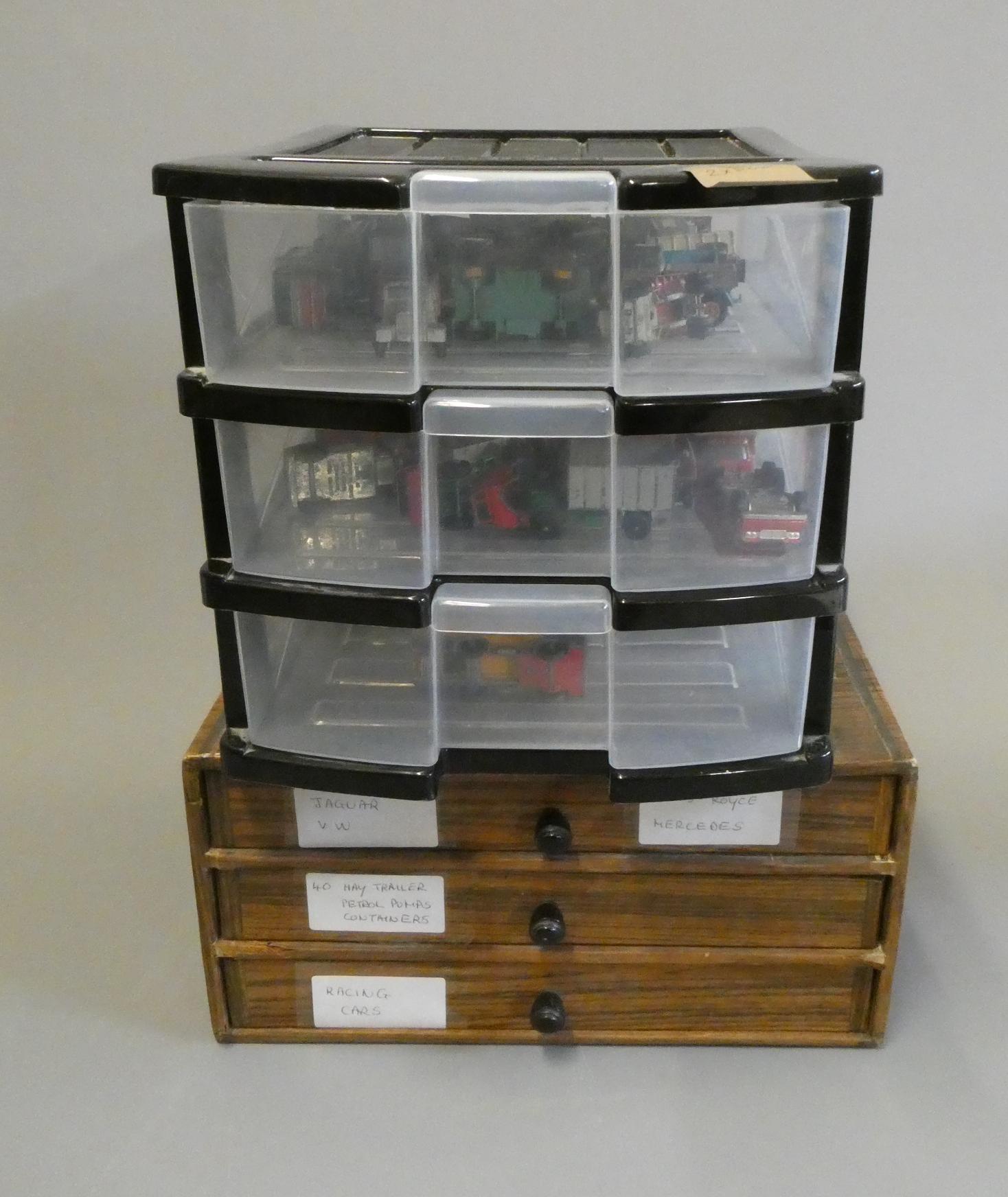 Quantity of playworn Matchbox cars, most items have paint missing, overpainting or damage, poor Image