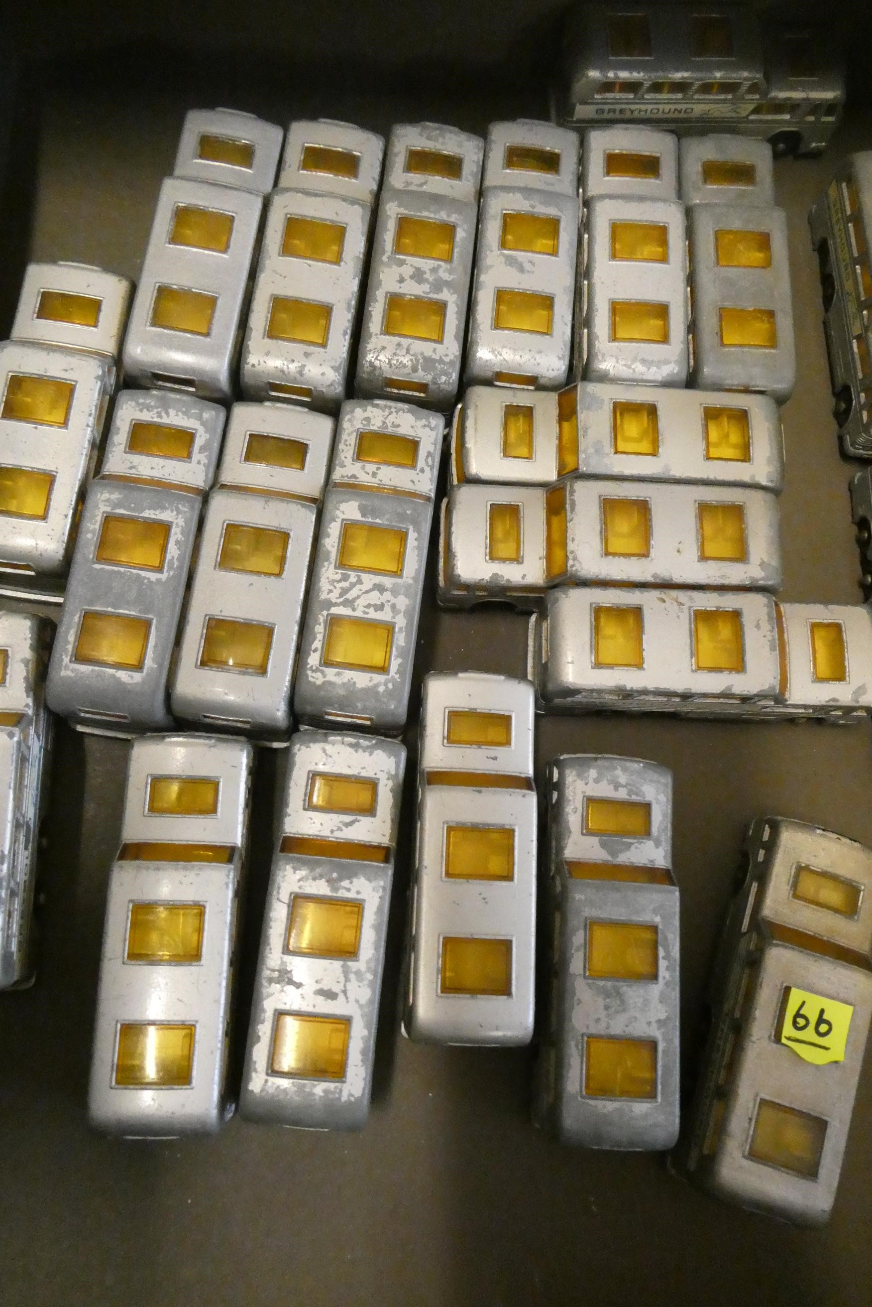 Quantity of playworn Matchbox cars, most items have paint missing, overpainting or damage, poor Image