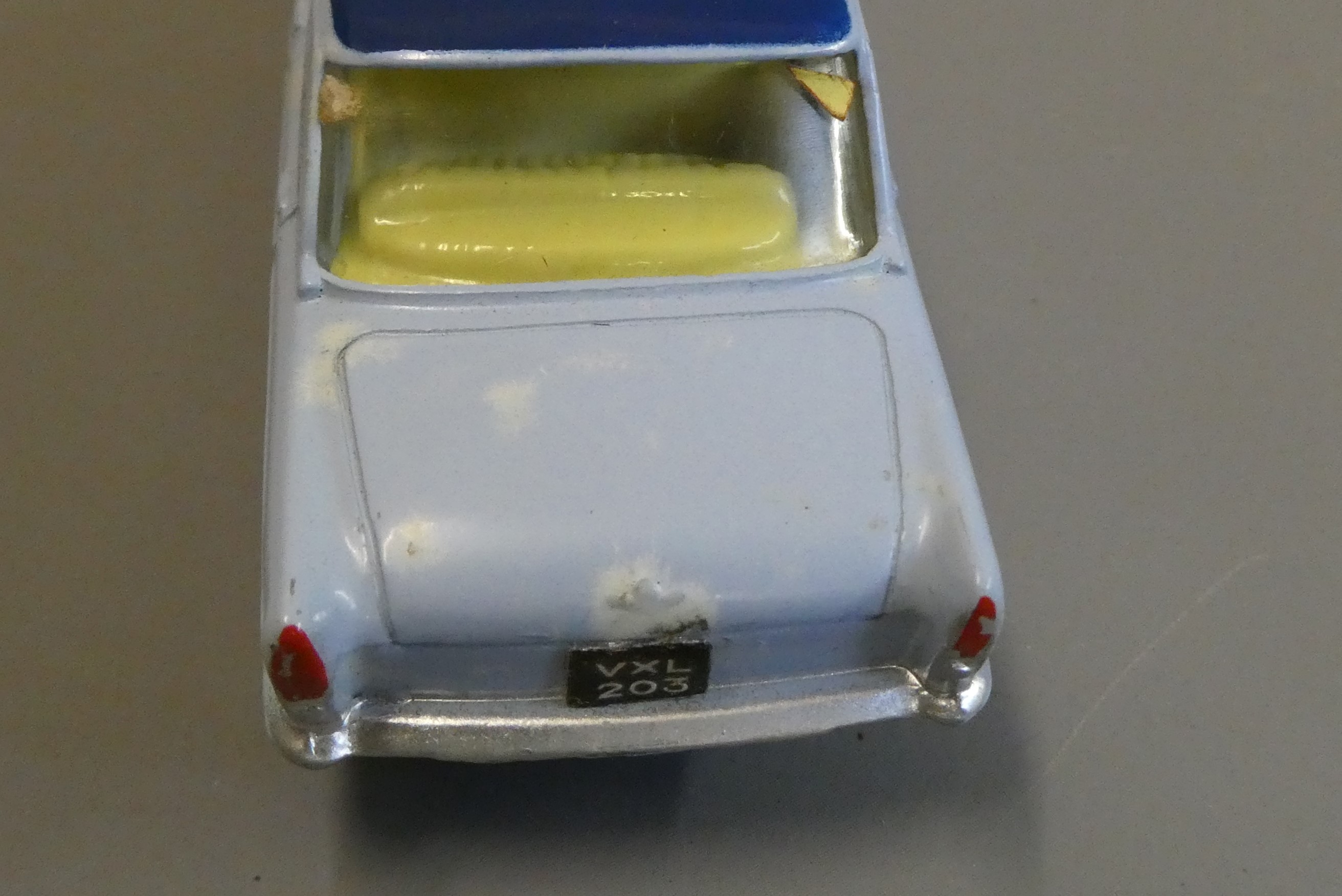 Corgi 217 Fiat 1800 finished in blue with dark blue roof Image