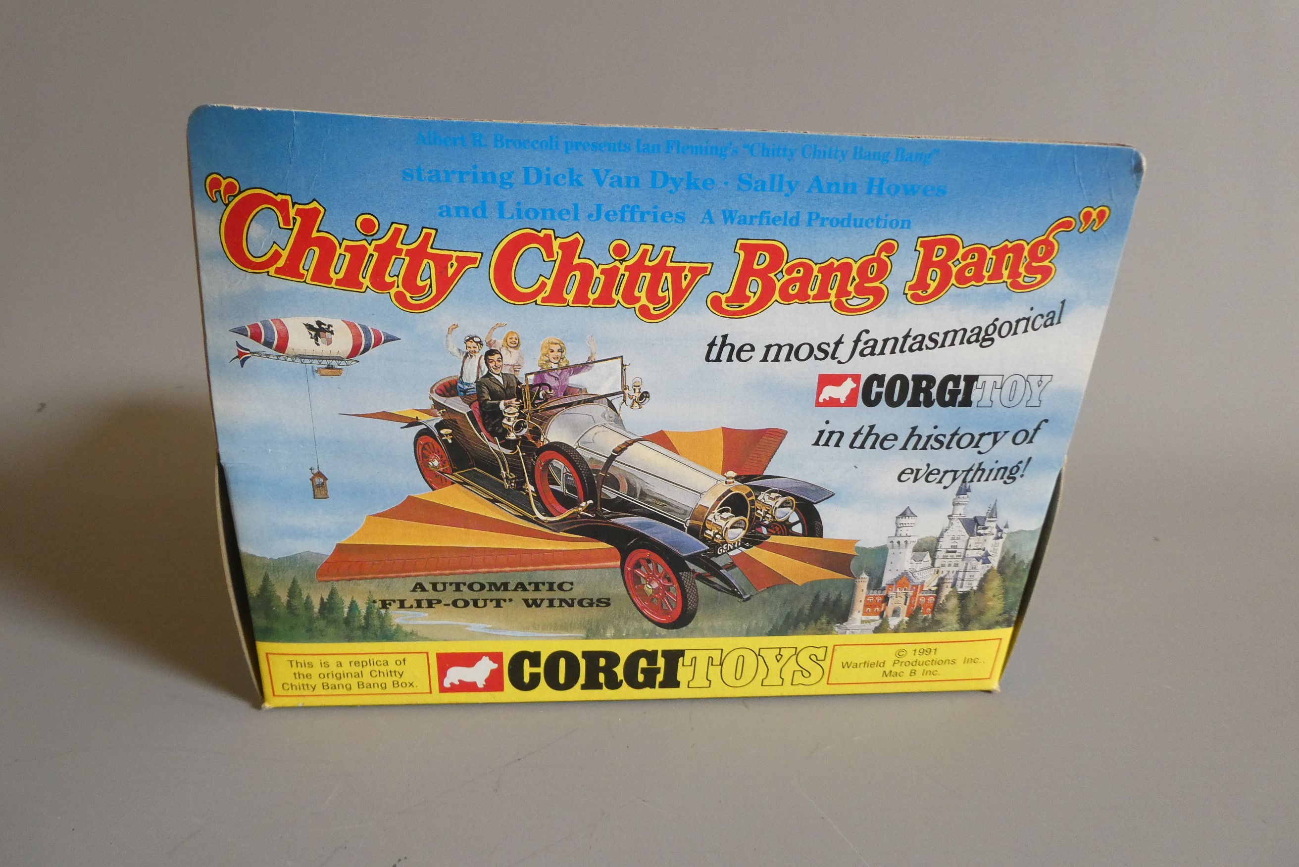 Replica of the Corgi Chitty Chitty Bang Bang, box excellent (Est. plus 24% buyer's premium inc. VAT) Image