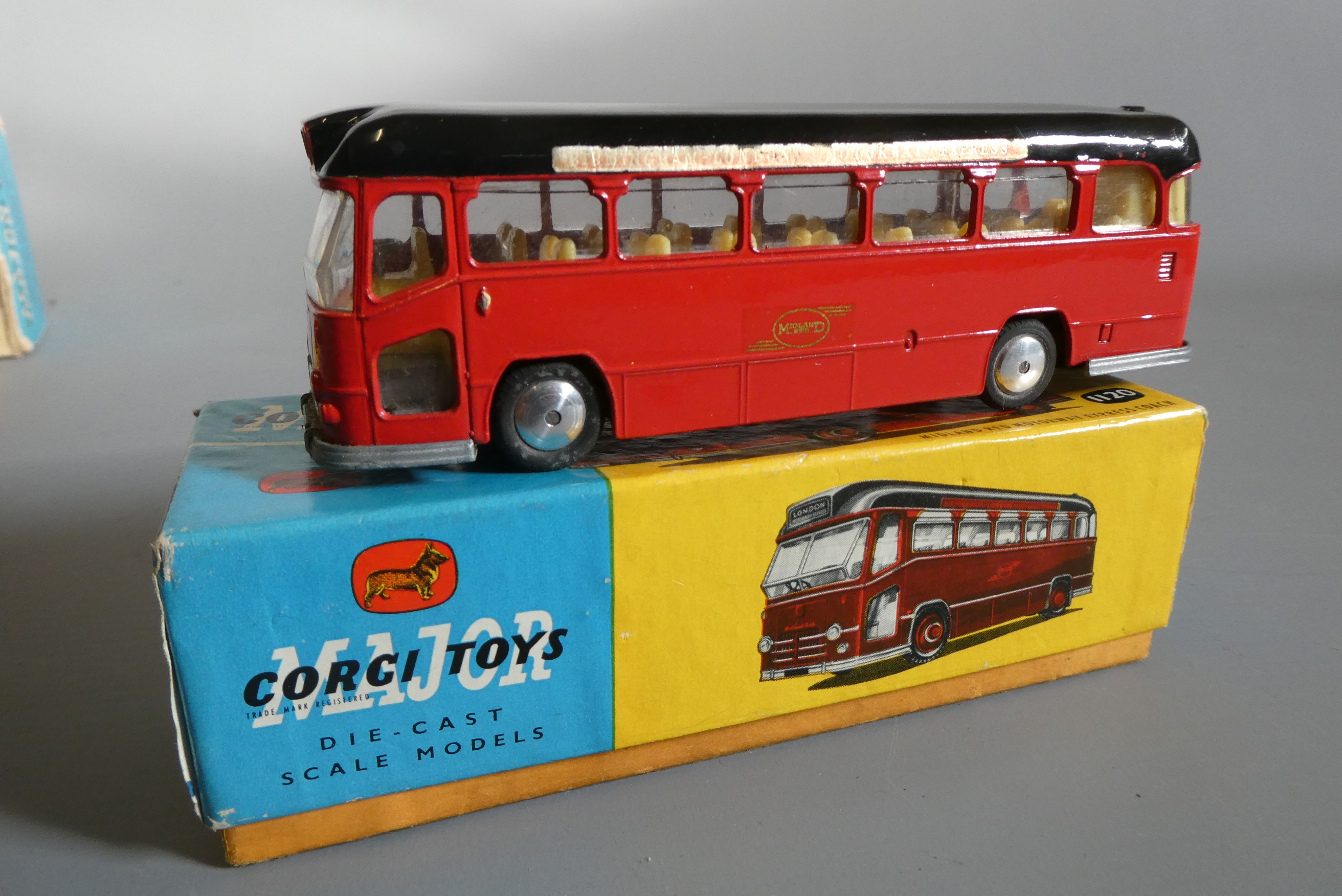 Four Corgi vehicles comprising 483 Dodge Fargo tipper Image