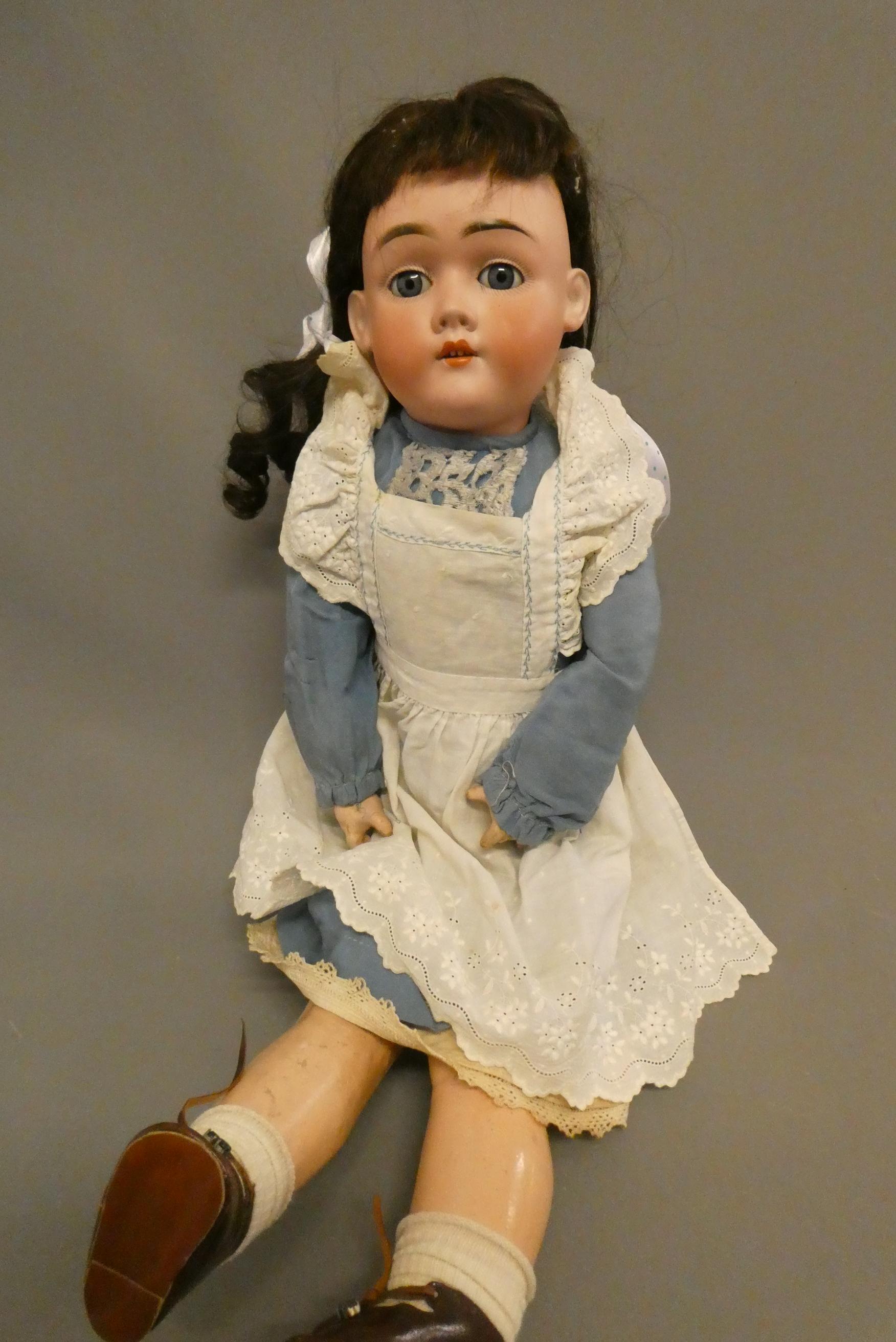 A Max Handwerck bisque socket head doll Image
