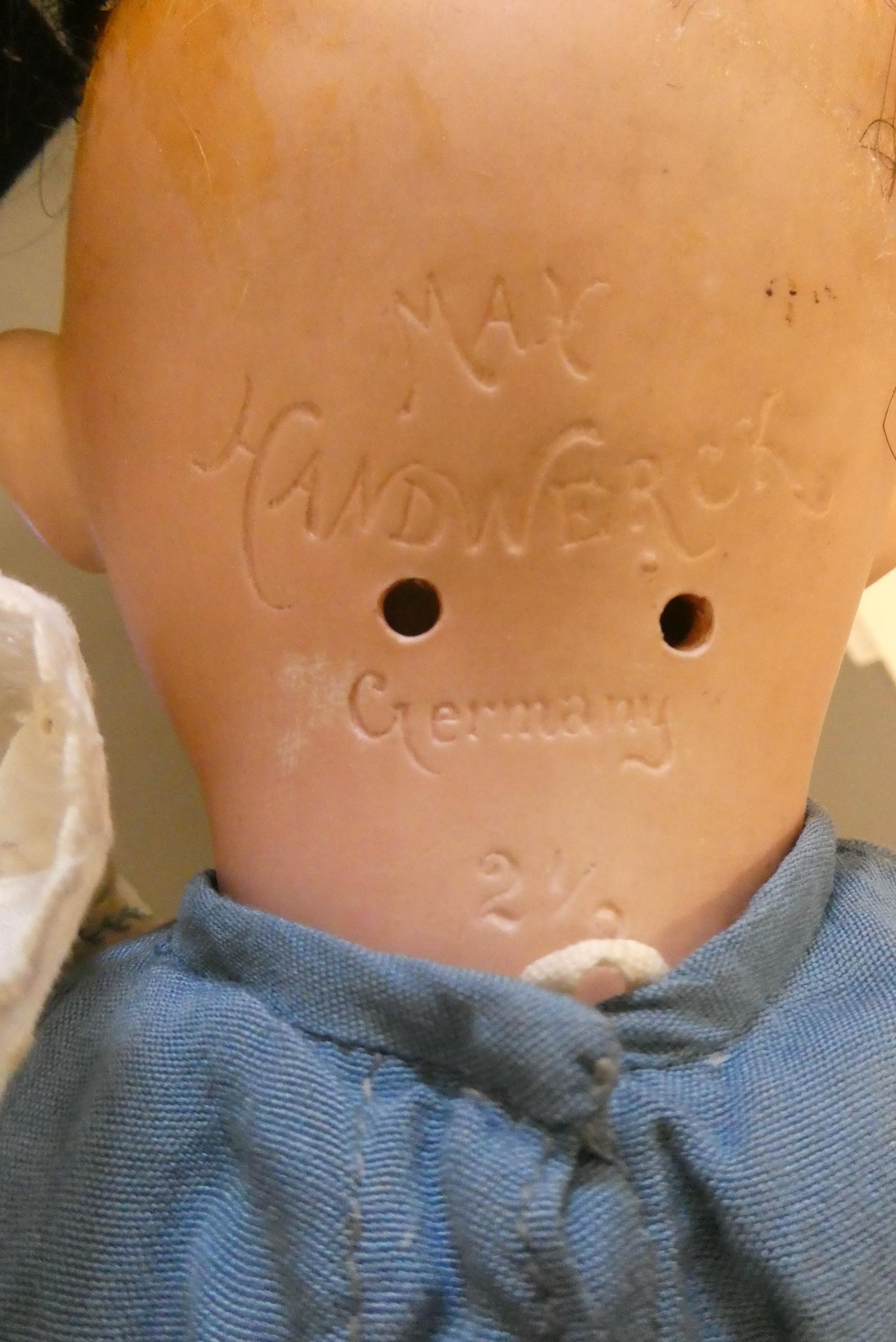 A Max Handwerck bisque socket head doll Image