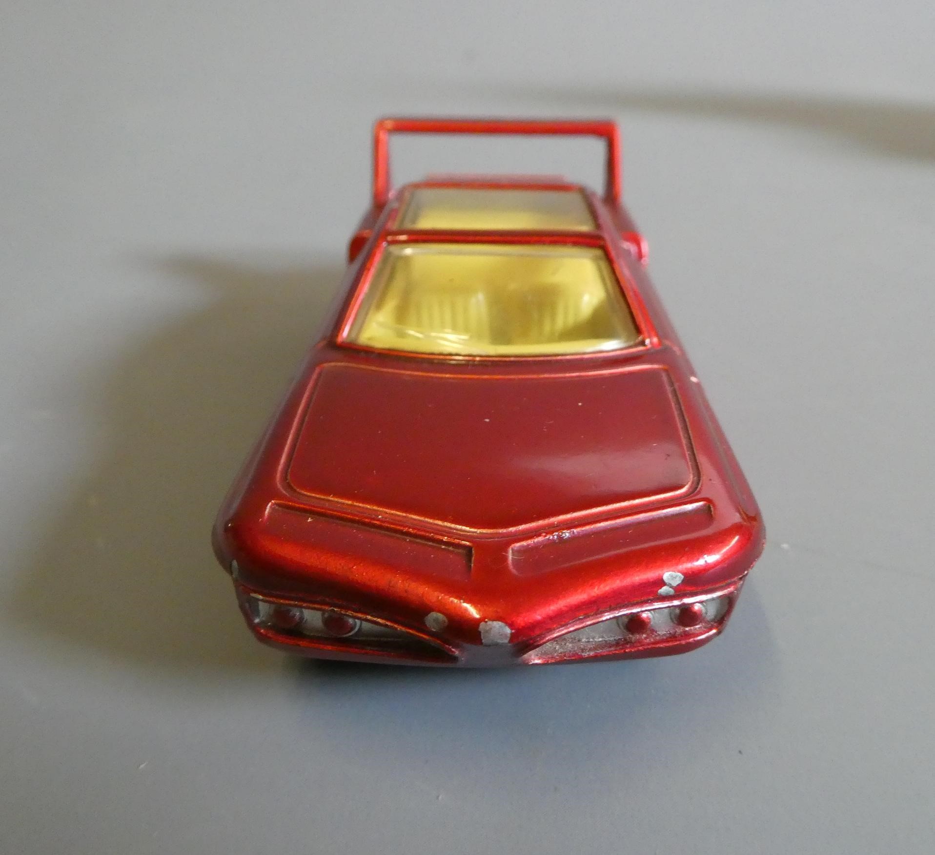 Dinky 108 Sam's Car finished in red with WIN badge (no instruction sheet), clockwork mechanism Image