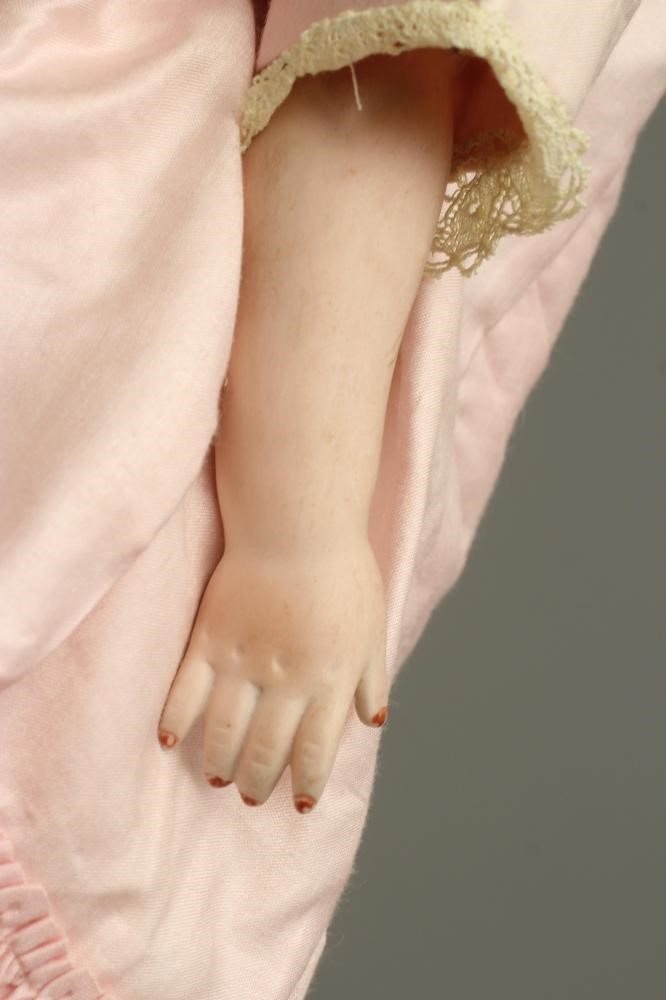 A Simon & Halbig bisque socket head doll Image