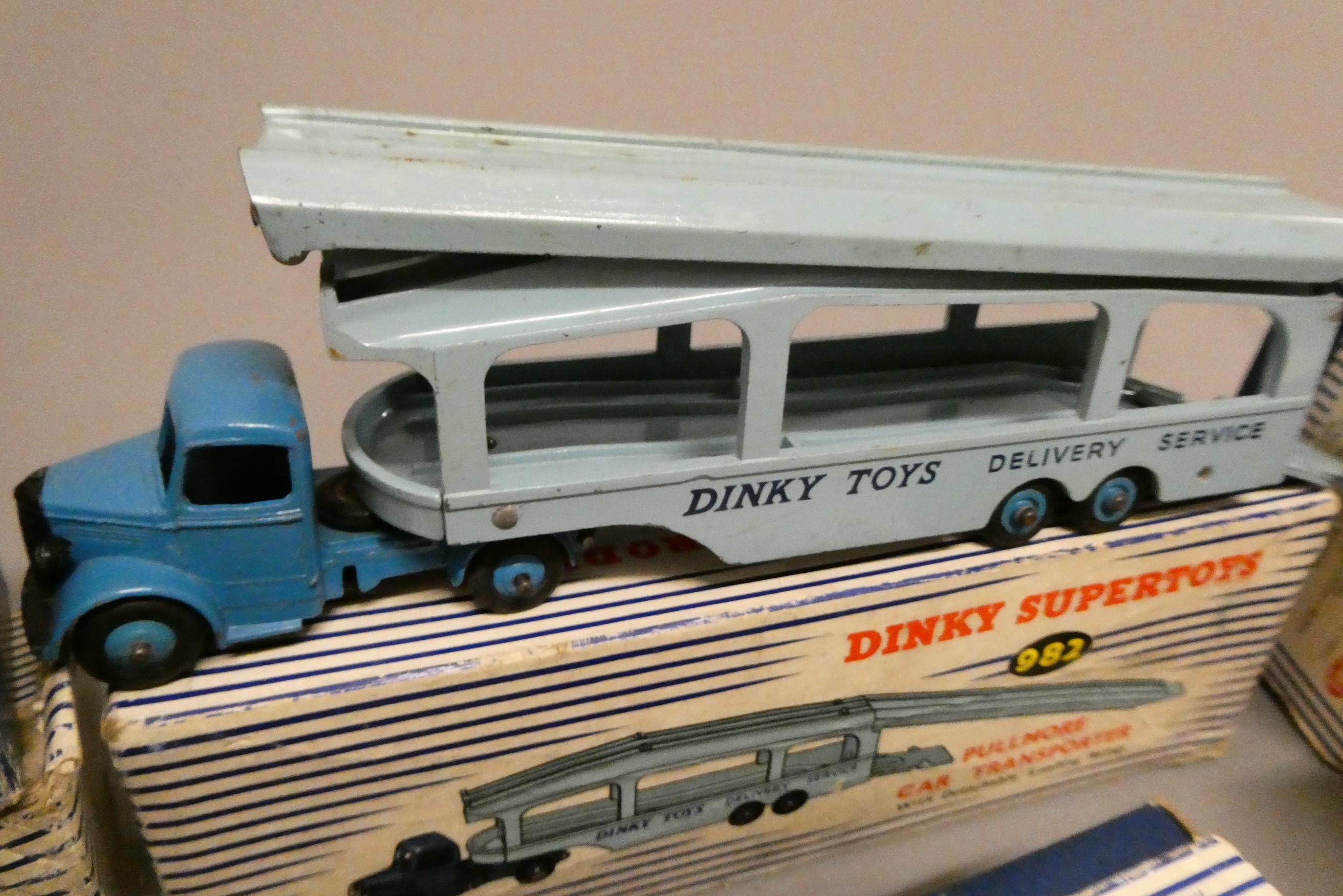 Six Dinky vehicles comprising 956 fire engine Image