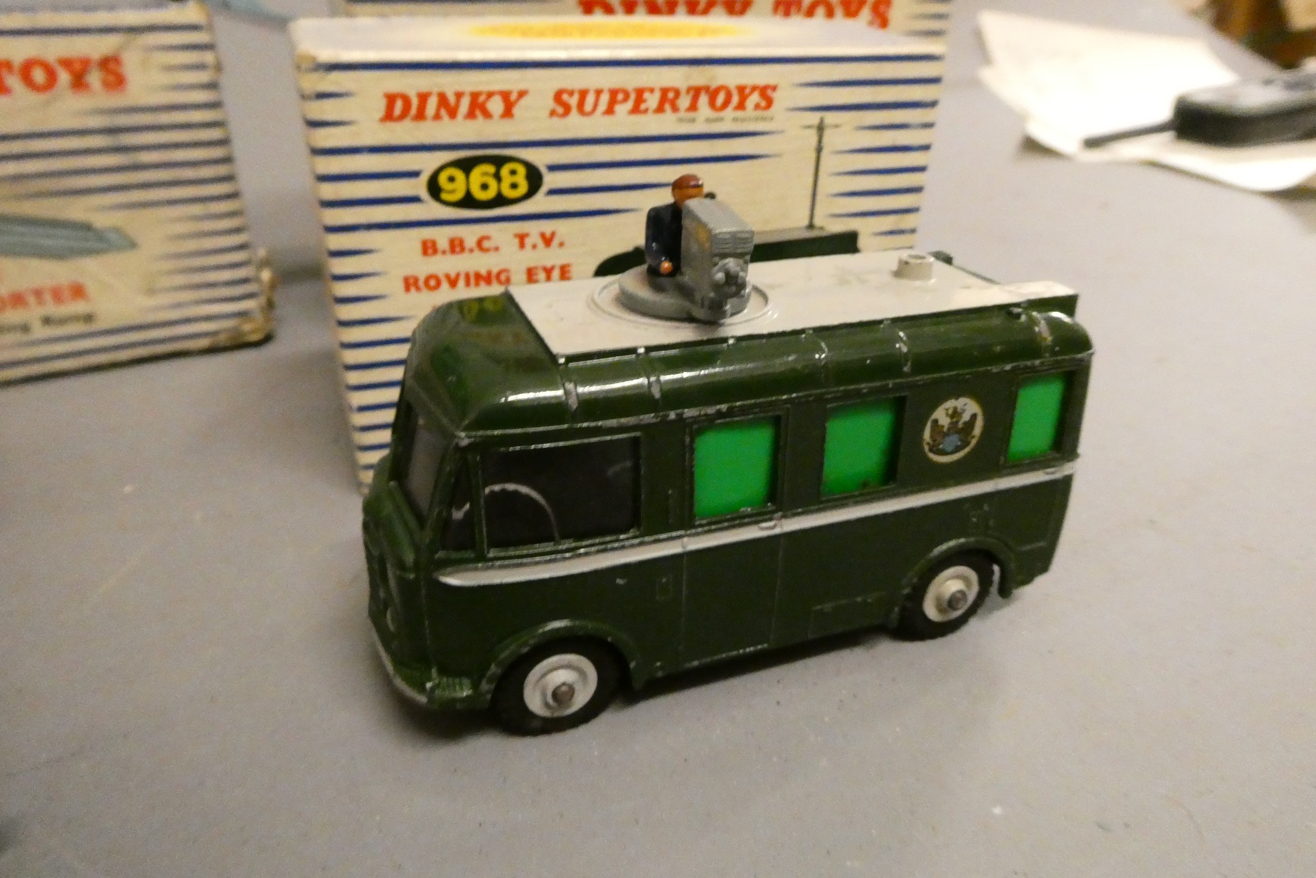 Six Dinky vehicles comprising 956 fire engine Image