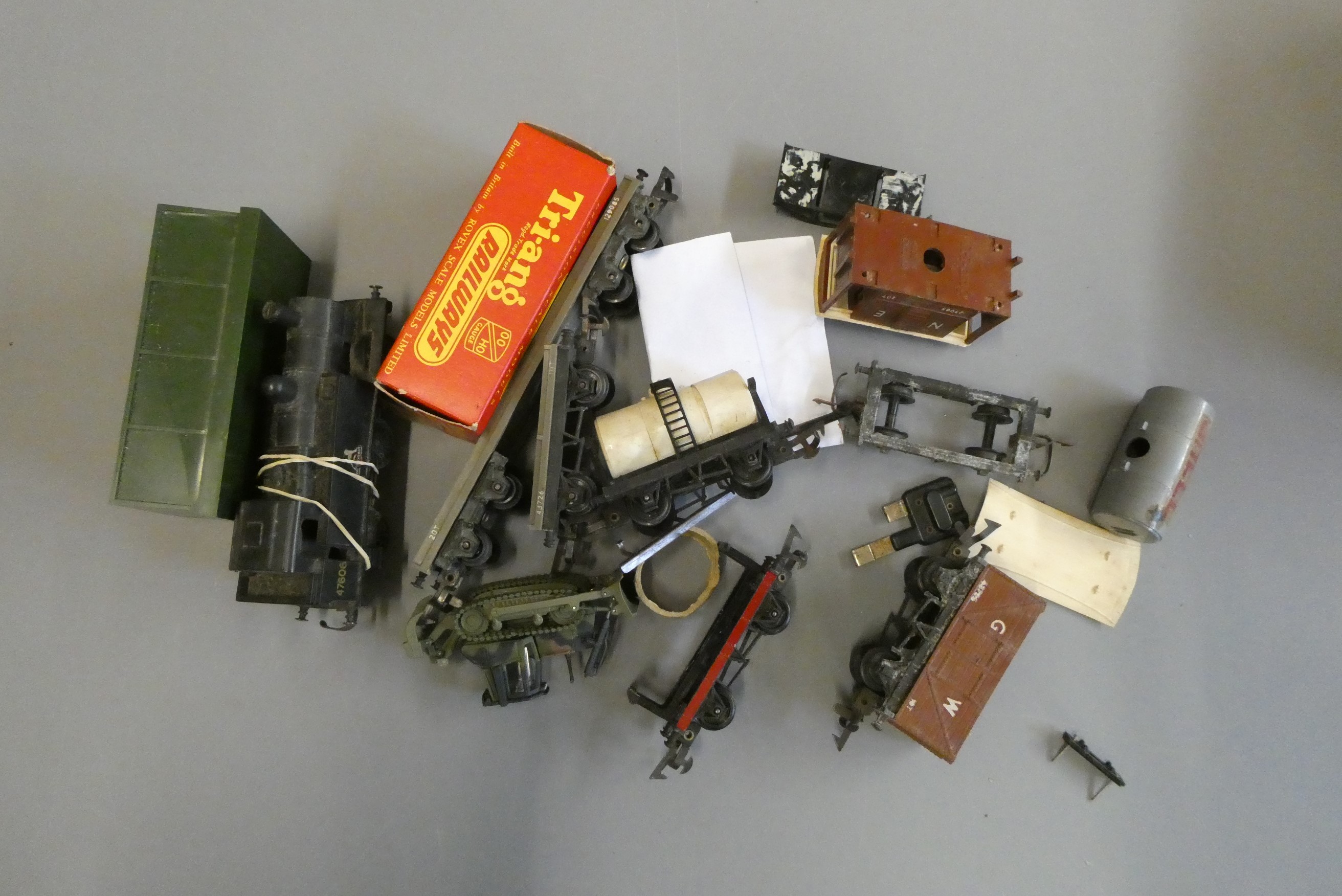 Triang railways trackside accessories and rolling stock including Princess Elizabeth locomotive and Image