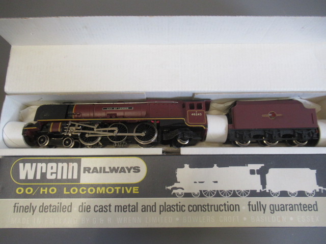 Wrenn BR Red City of London locomotive, boxed, good Image