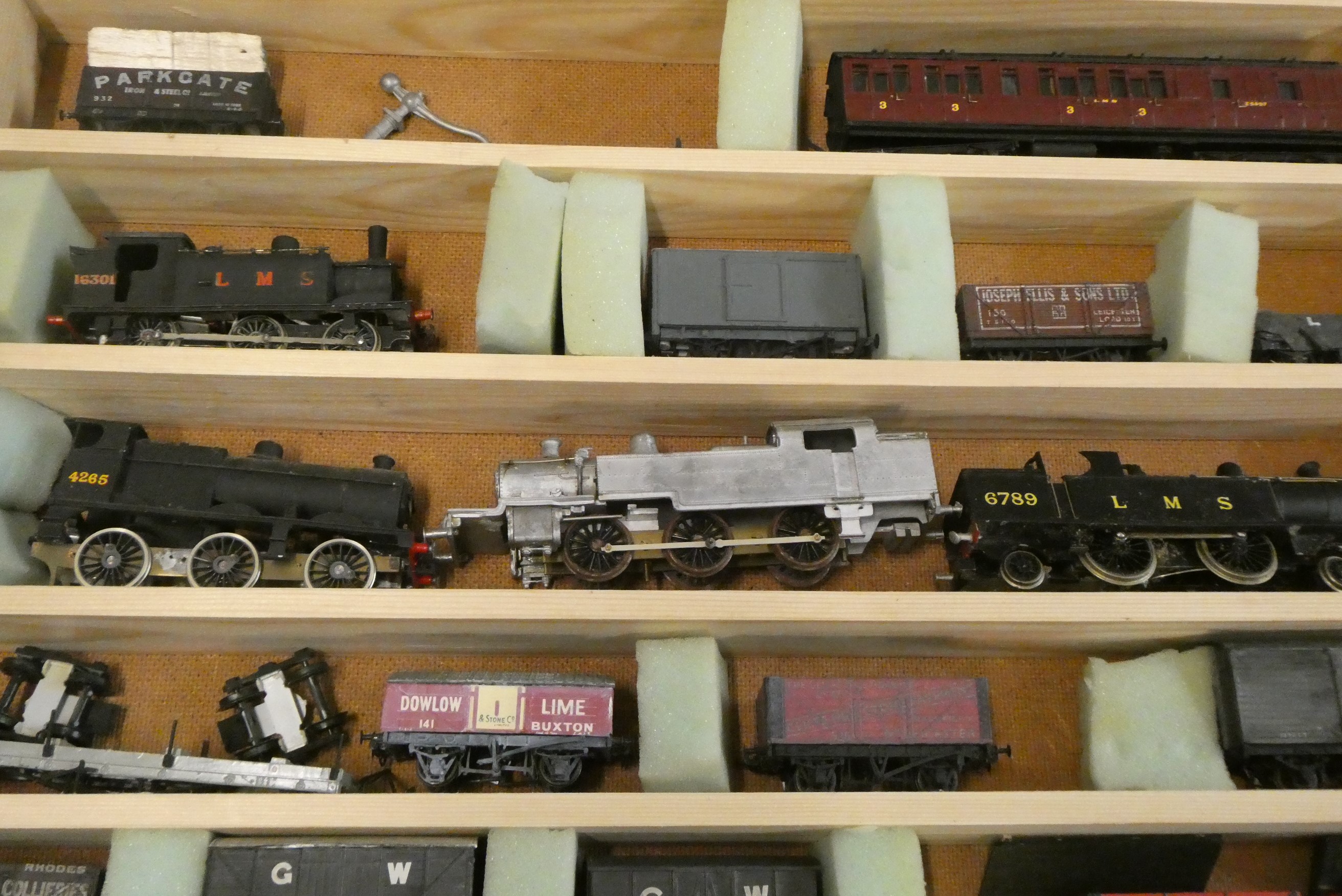 Kit built 4mm Scale4 (Not 00 gauge) model locomotives Image