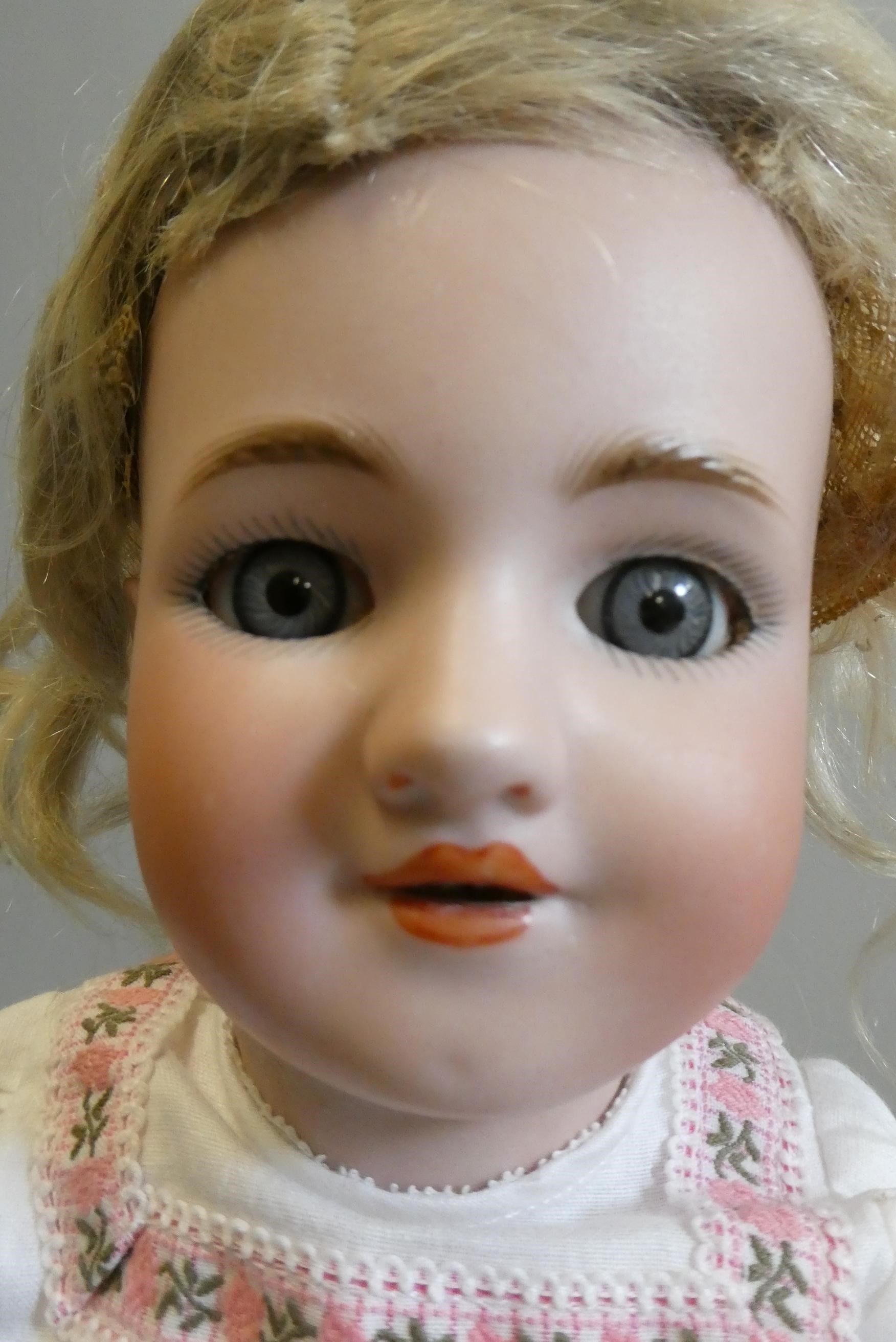 A Louis Lindner & Sohne Halbig bisque socket head doll Image
