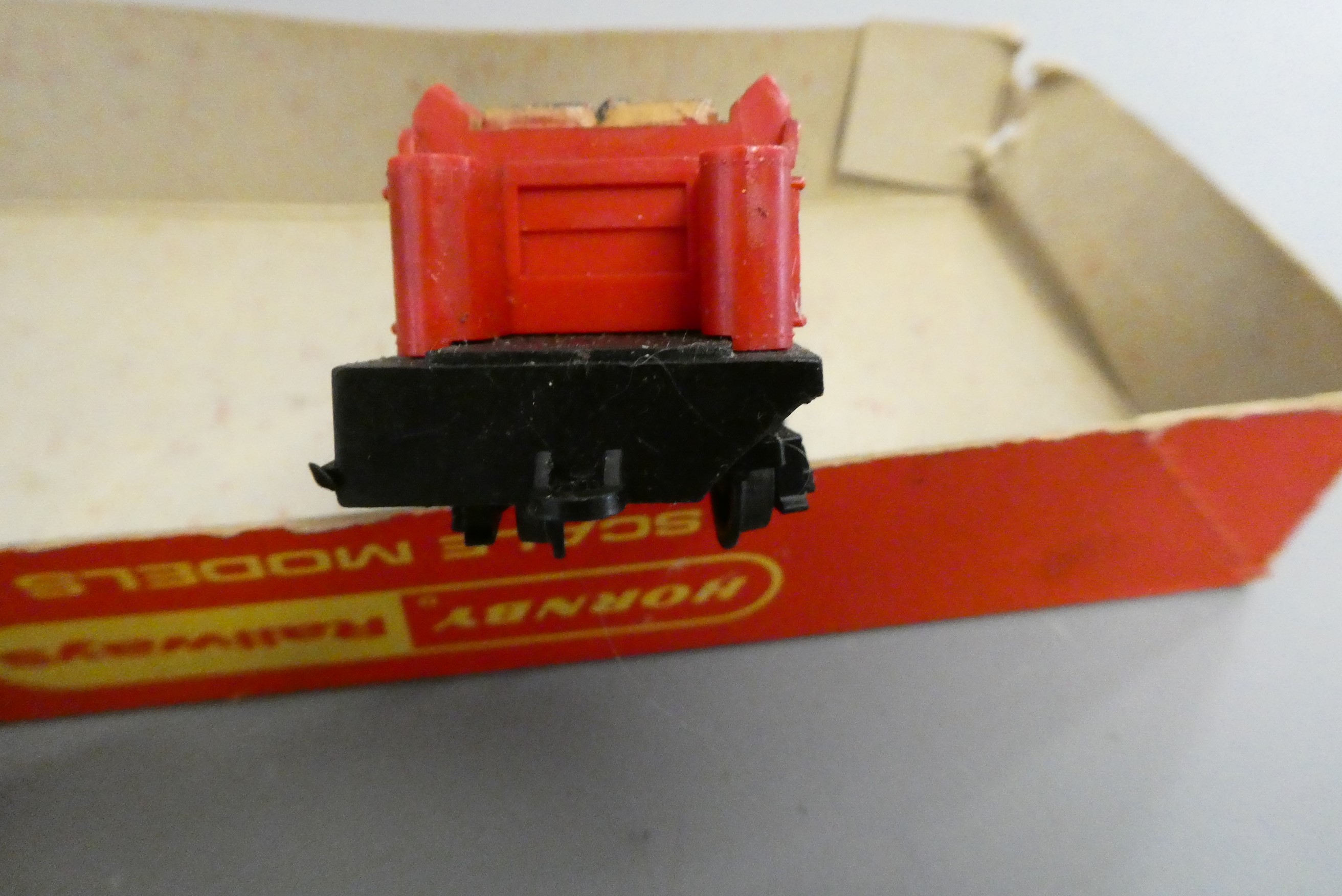 Playworn unboxed HO scale trains by Jouef and Lima, including SNCF steam engine, Class 33 diesel and Image