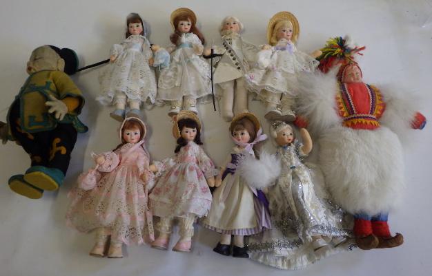 A felt Chinese doll Image