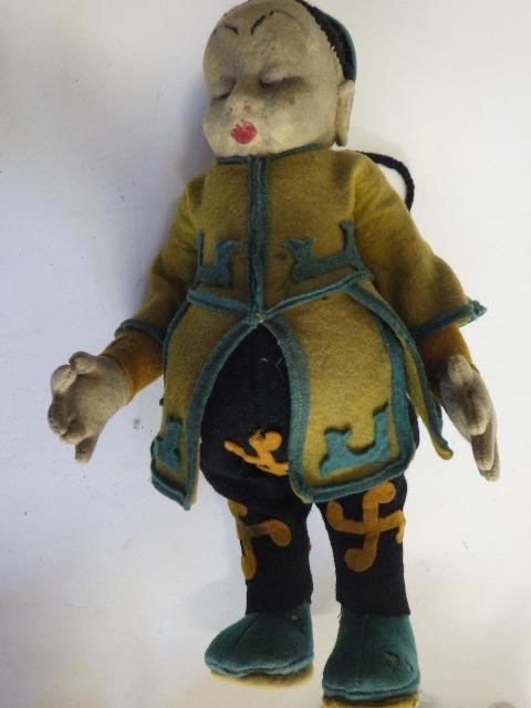 A felt Chinese doll Image
