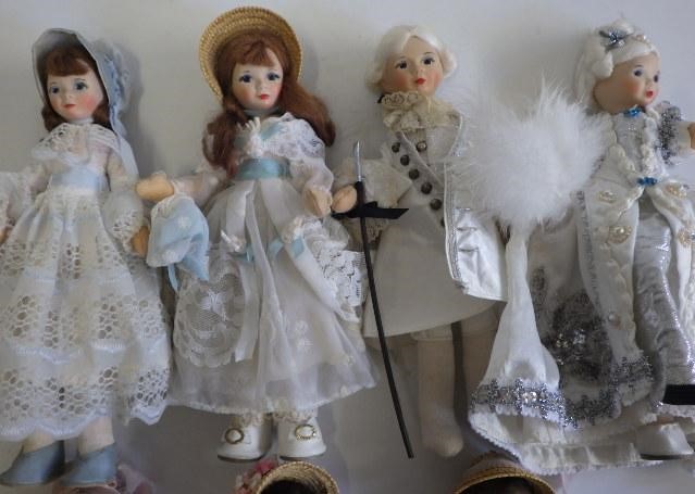 A felt Chinese doll Image