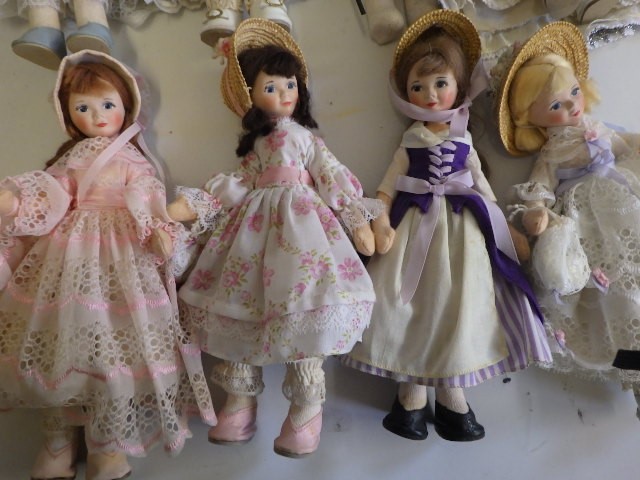 A felt Chinese doll Image