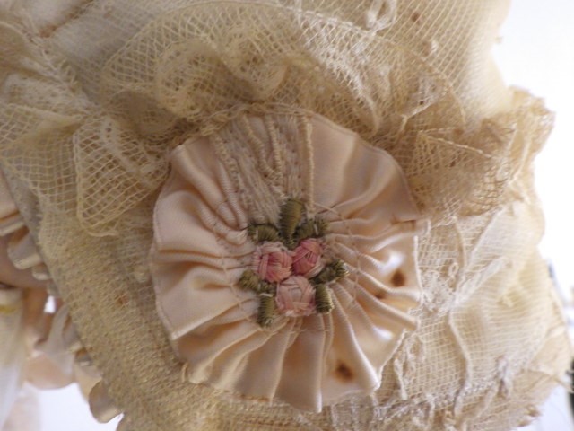 A German bisque socket head doll with sleeping brown glass eyes Image