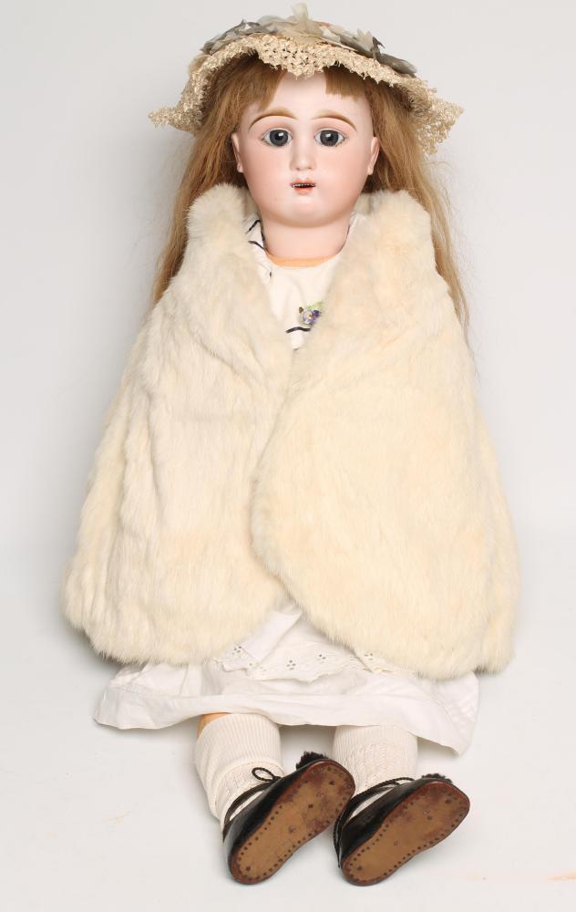 A large Jullien bisque socket head doll Image