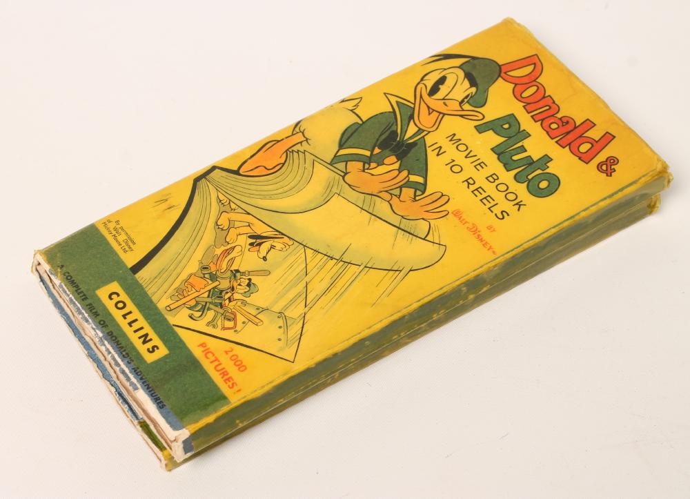 Donald and Pluto Movie Book in ten reels by Walt Disney Image