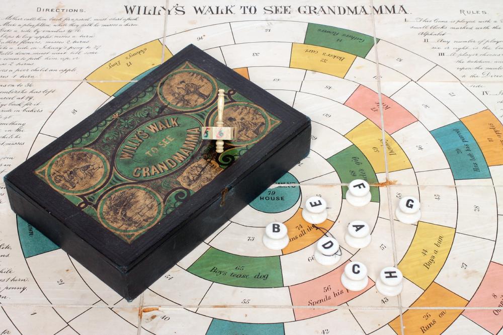A board game "Willy's Walk to see Grandmamma" Image