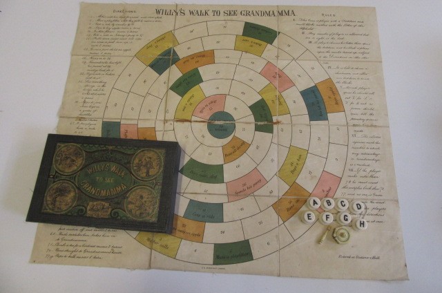A board game "Willy's Walk to see Grandmamma" Image
