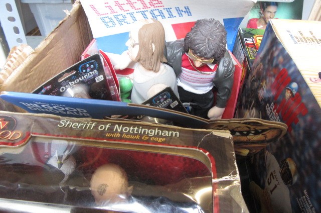 A quantity of television and film figures Image