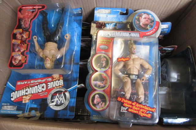 Thirteen World Wrestling Federation figures Image