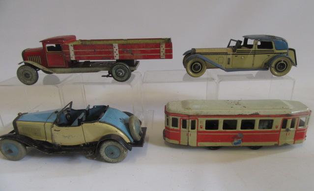 Two tinplate cars Image