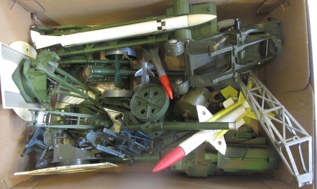 Various military vehicles and accessories by Britains Image