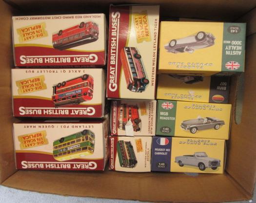 Fourteen Atlas Editions Great British Buses Image