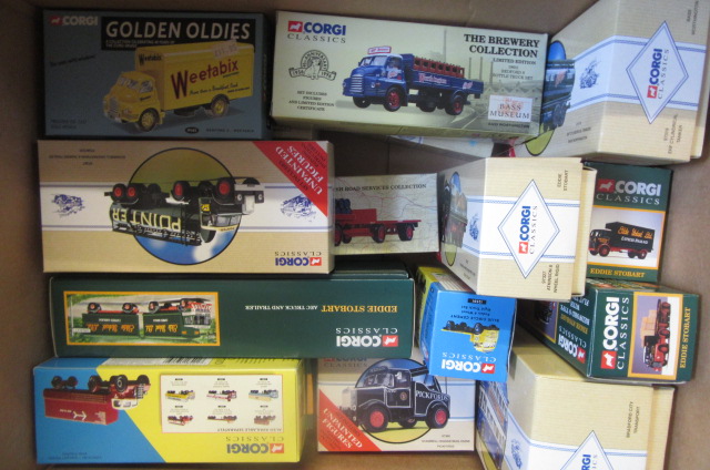 Fifteen Corgi Classics Commercial vehicles Image