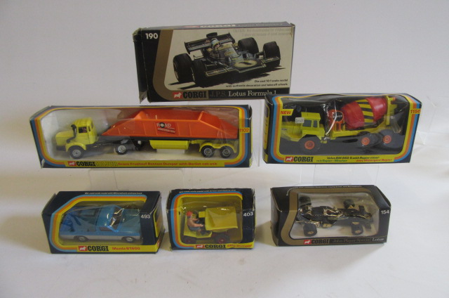 493 Mazda Pickup 403 Thwaites Tusker Skip dumper Image