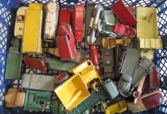 Thirty six mainly Commercial Dinky toys Image