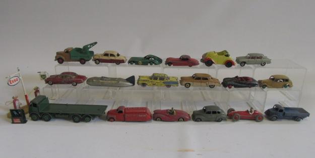 Approximately twenty various Dinky and other factories vehicles Image