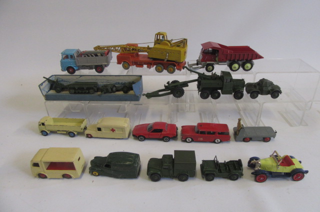 Twenty Dinky Commercial and Army models Image
