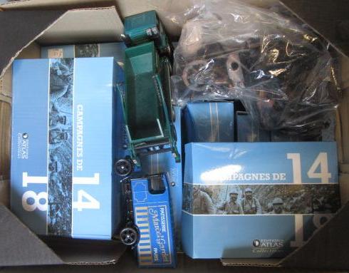 Seven Atlas Editions military figures Image