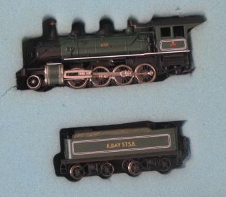 Fulgurex HO Kay-Bay EI in green with black and white lining Image